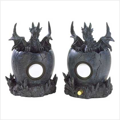 Black Dragon Computer Speakers Pair