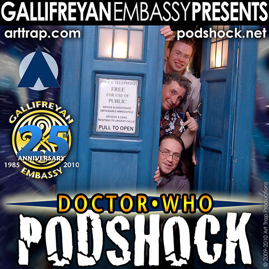 Doctor Who: Podshock Cover Art Style D25 Doctor Who: Podshock Cover Art Style D25