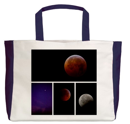 Winter Solstice Lunar Eclipse Tote Bag Winter Solstice Lunar Eclipse Tote Bag